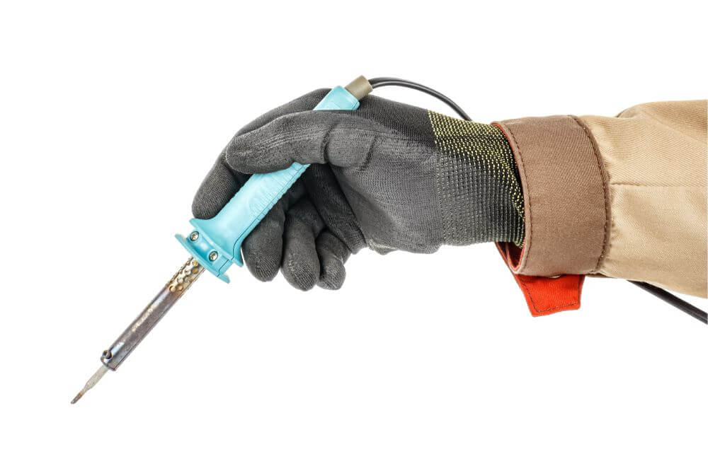 How to Hold a Soldering Iron