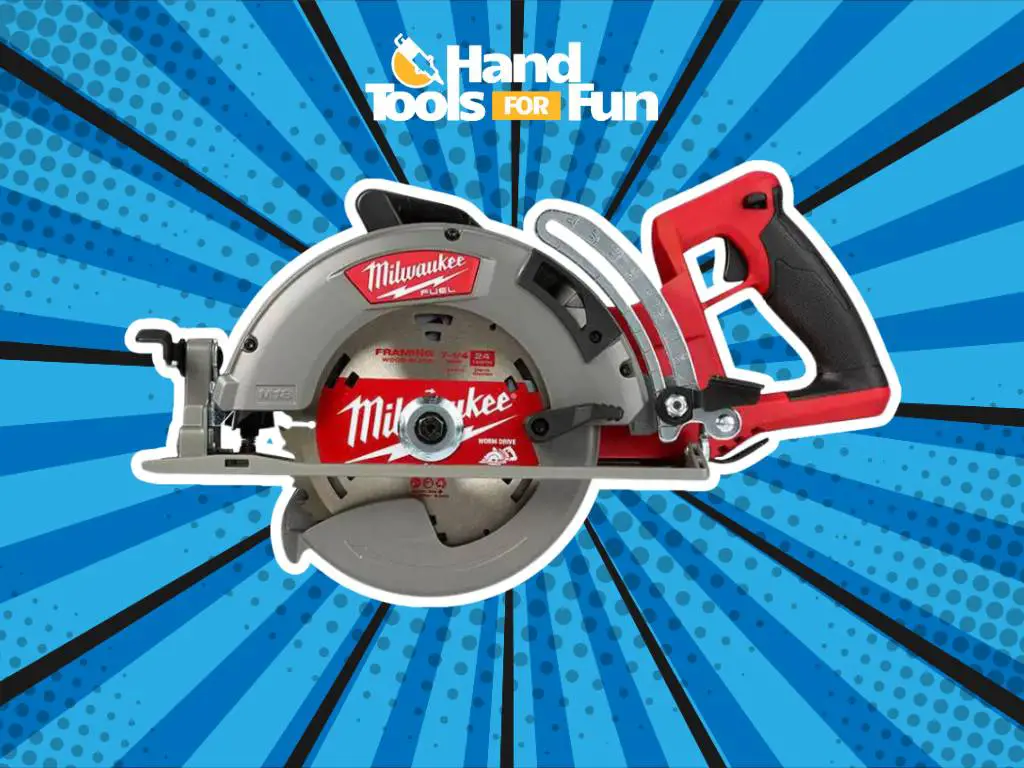 Worm Drive Saw Left-Handed Use - Hand Tools for Fun