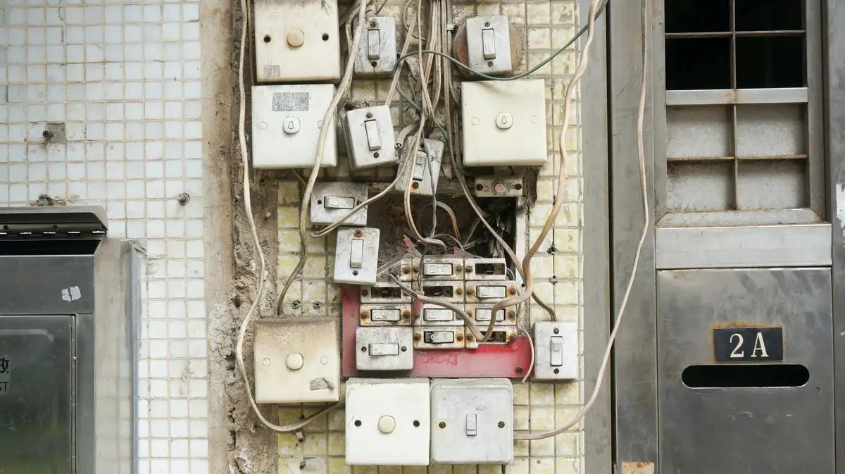 Image of an electrical panel