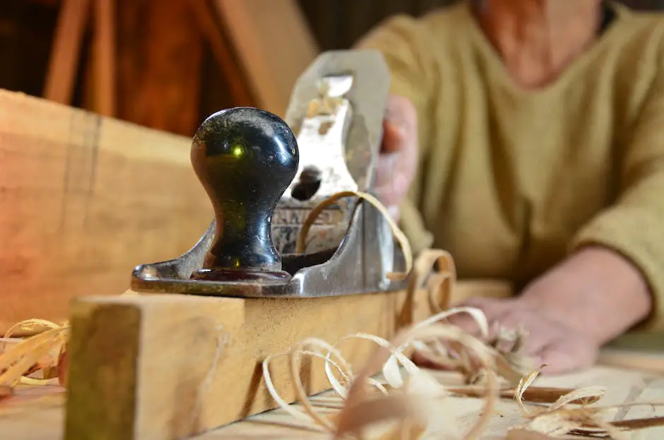 A hand plane being maintained with a person applying a fine layer of oil on the back iron.