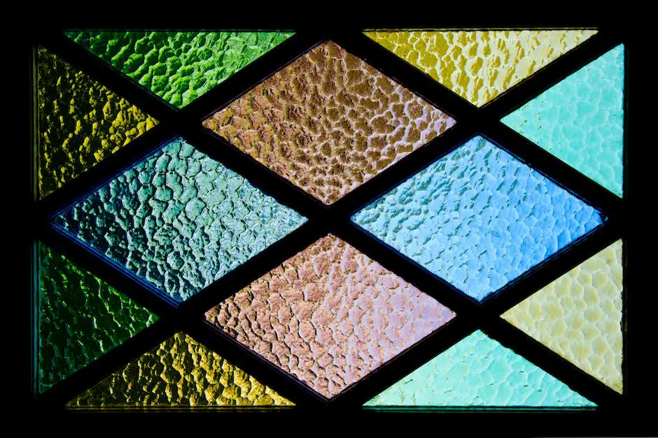 A stunning stained glass creation showcasing vibrant colors and intricate patterns.